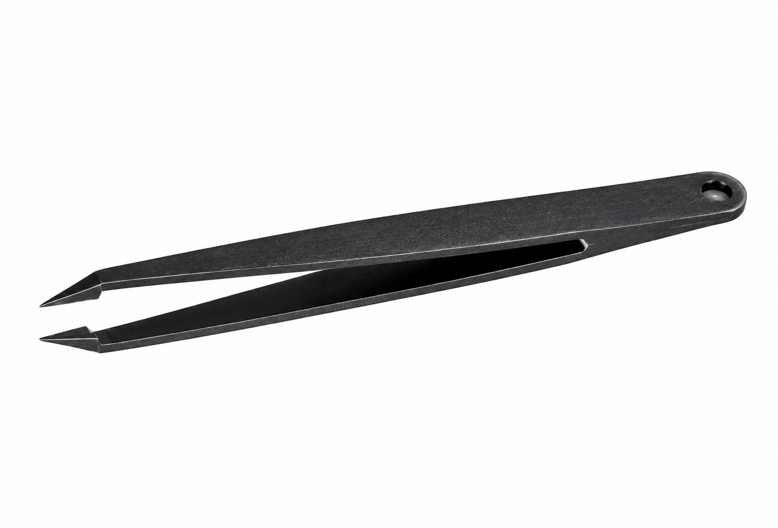 Full Plastic Tweezers — model AL707CF