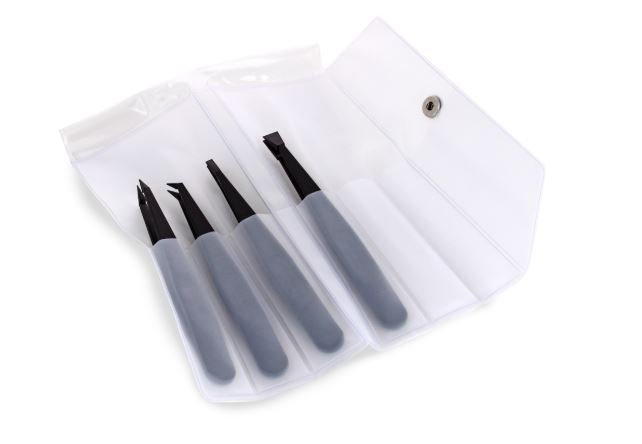 Full Plastic Tweezers — model ALK4PICF