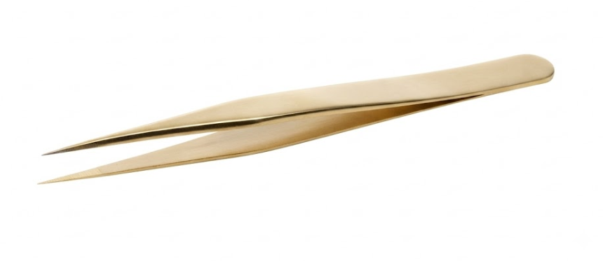 Gold Plated Tweezers — model AL3SAGP0