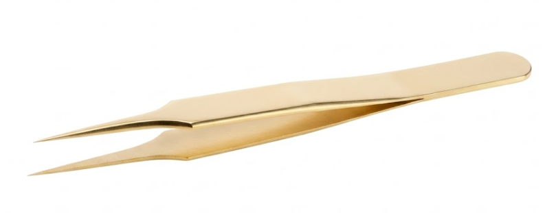 Gold Plated Tweezers — model AL4SAGP0