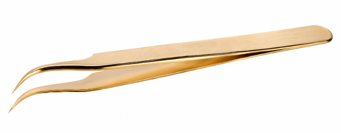 Gold Plated Tweezers — model AL7SAGP0